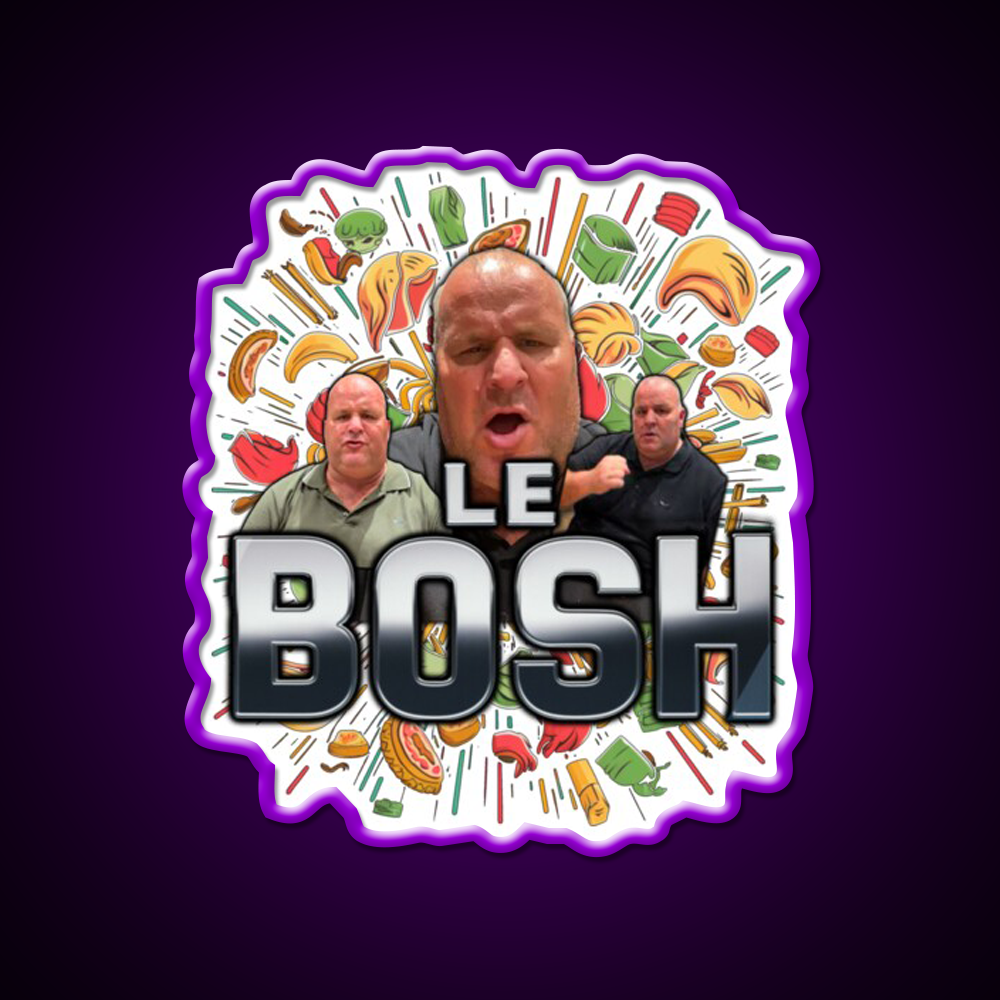 Le Bosh Led Neon Sign Chinese Food Rgb Color