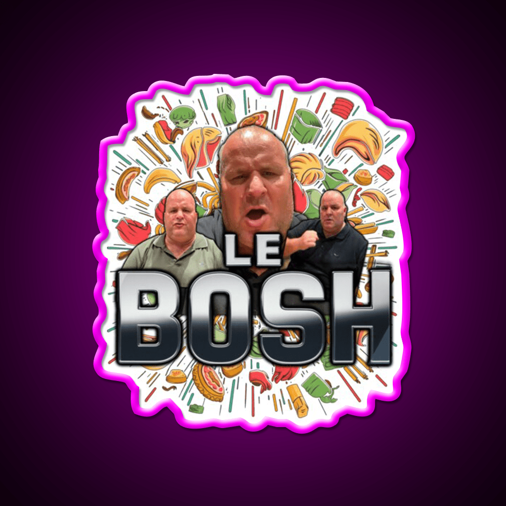 Le Bosh Led Neon Sign Chinese Food Rgb Color - Shineneon