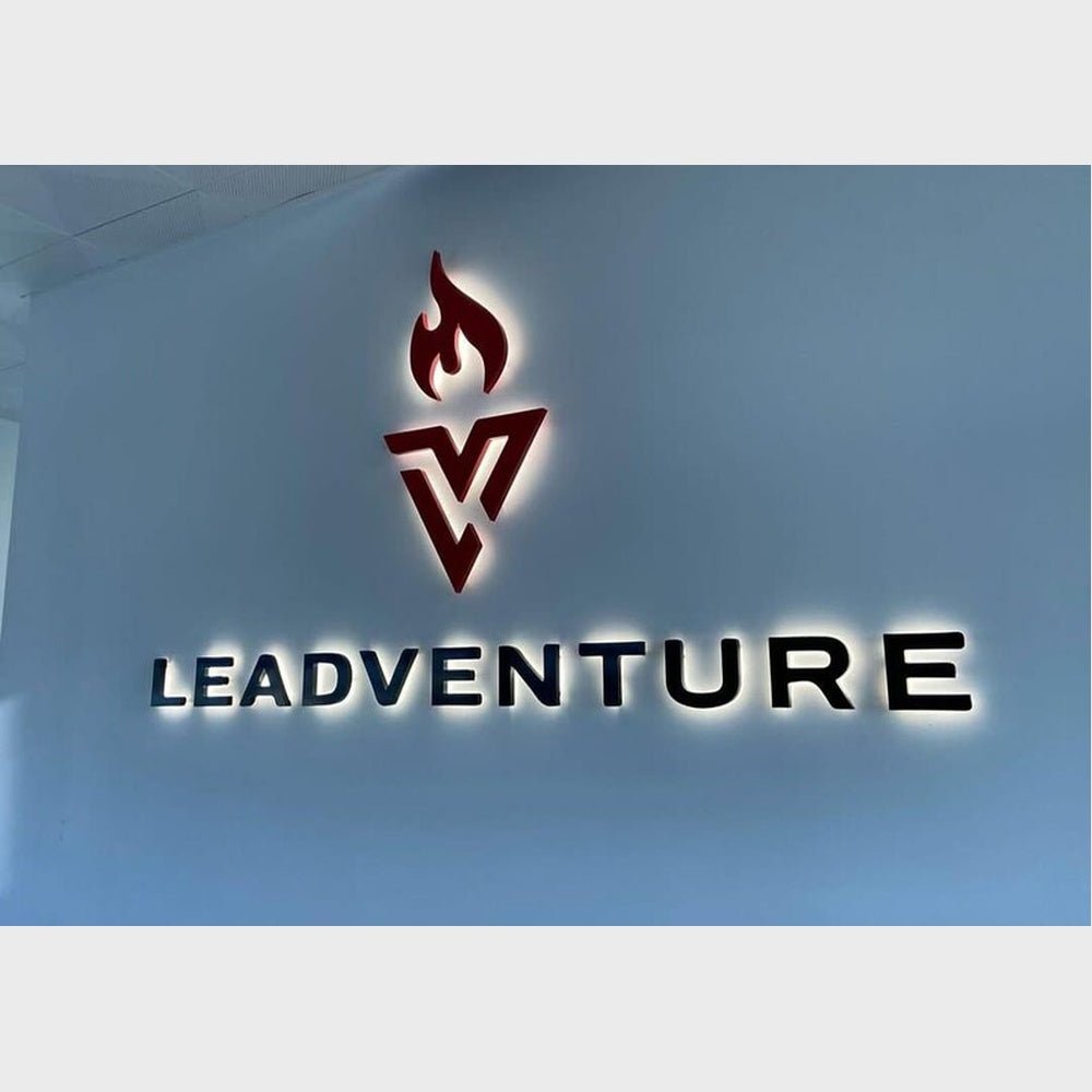 Leadventure With Logo 3D Backlit Channel Letters Led Light Sign - Shineneon