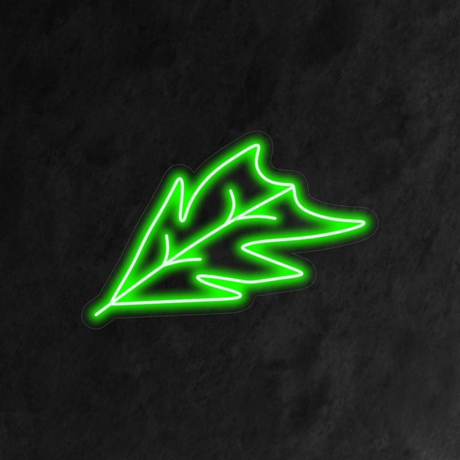 Leaf Design Led Neon Sign Eco-Friendly Indoor And Decor | Shineneon