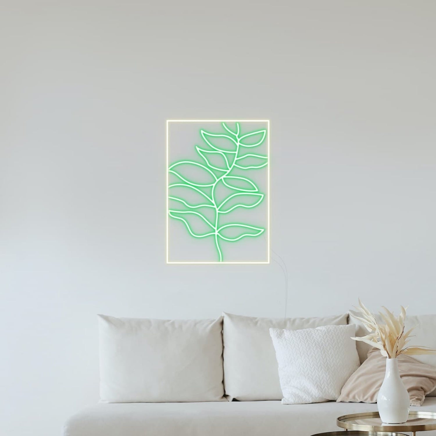 Leaf Painting Led Neon Sign Wall Art | Shineneon