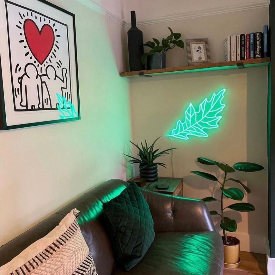 Leaf Plant Led Sign Business Neon Sign - Shineneon