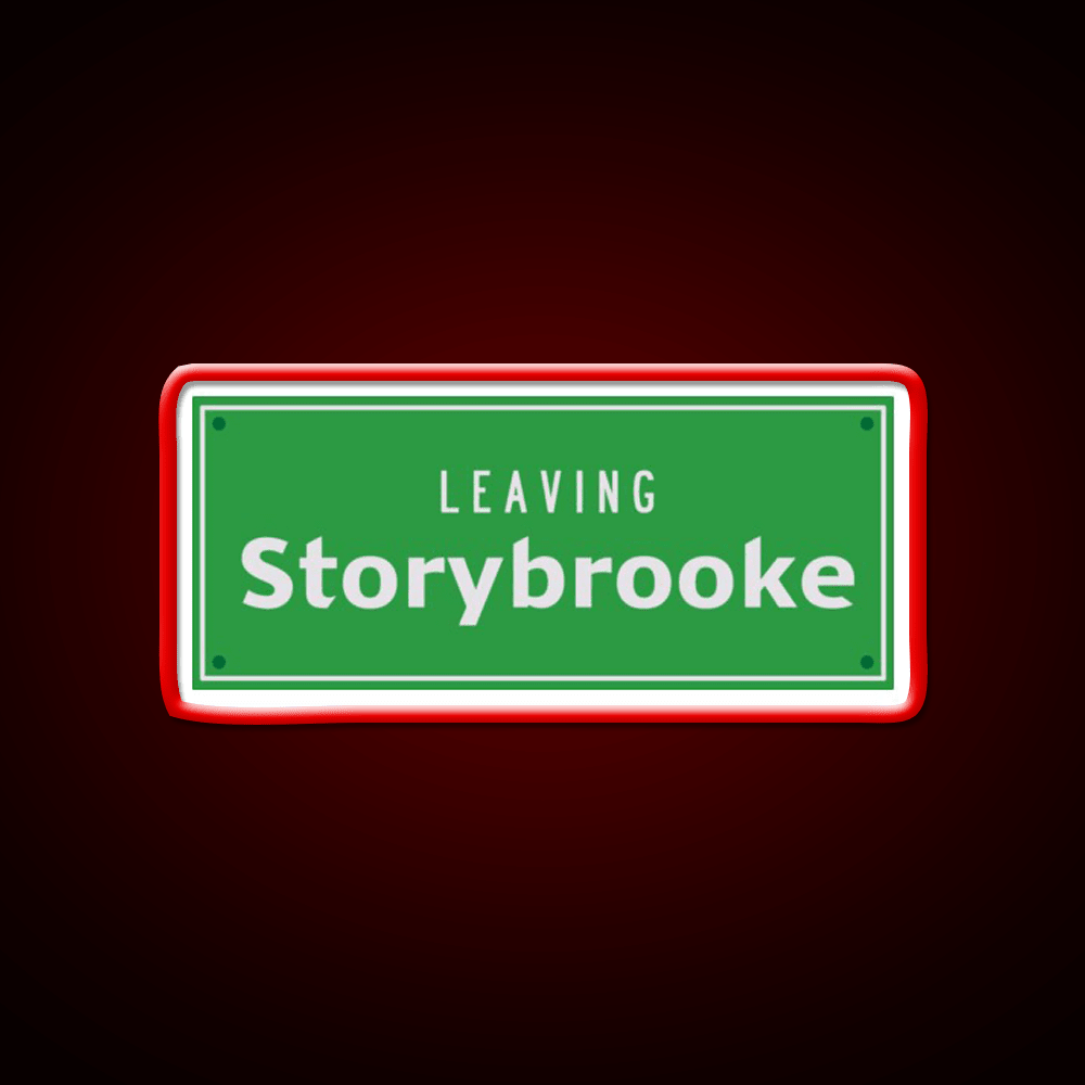Leaving Storybrooke Welcome Led Neon Sign Open Sign Rgb Color - Shineneon