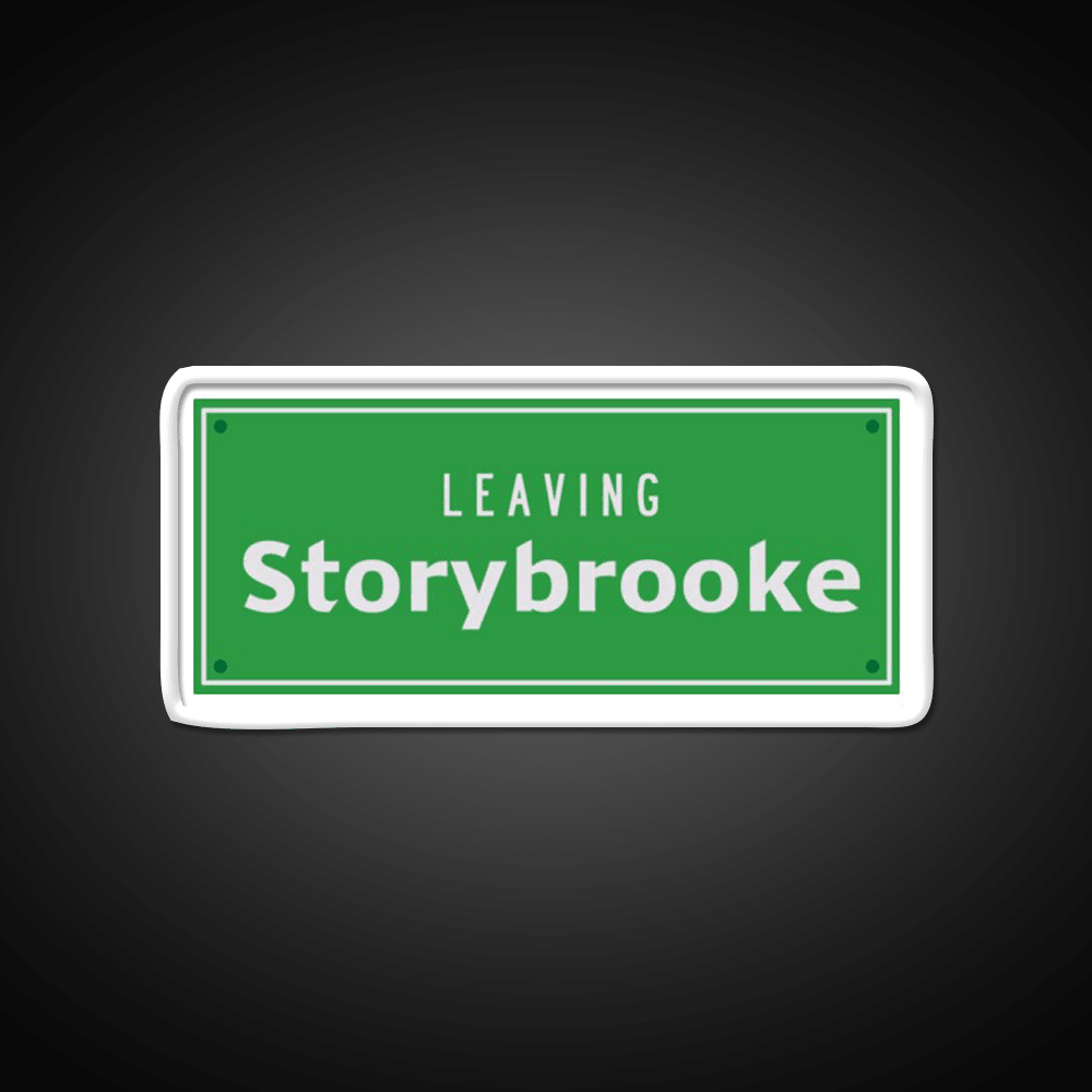 Leaving Storybrooke Welcome Led Neon Sign Open Sign Rgb Color - Shineneon