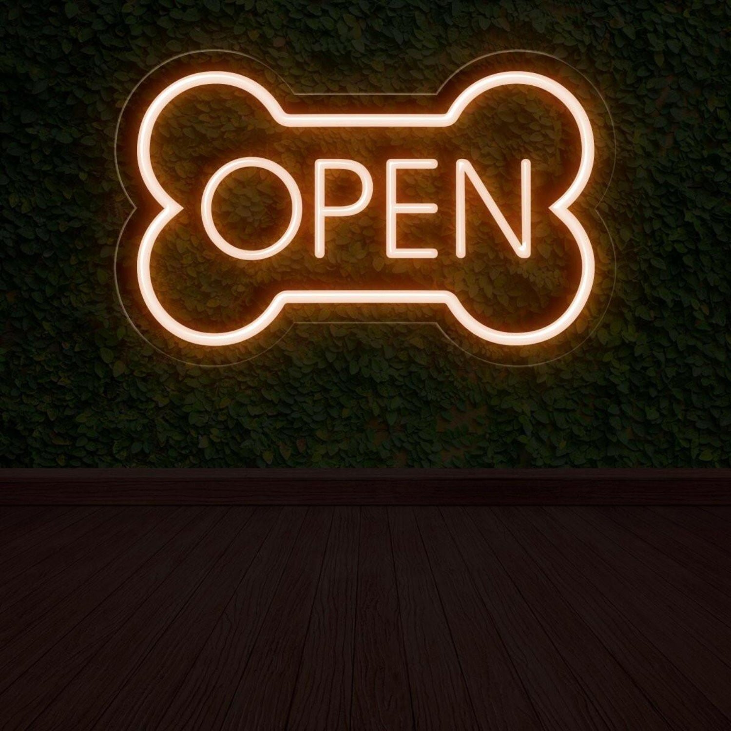 Led Dog Bone Led Neon Open Sign | Shineneon