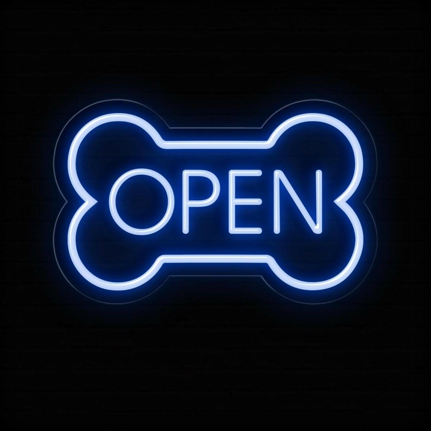 Led Dog Bone Led Neon Open Sign | Shineneon