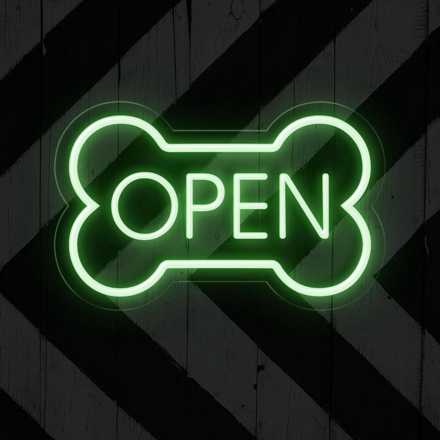 Led Dog Bone Led Neon Open Sign | Shineneon