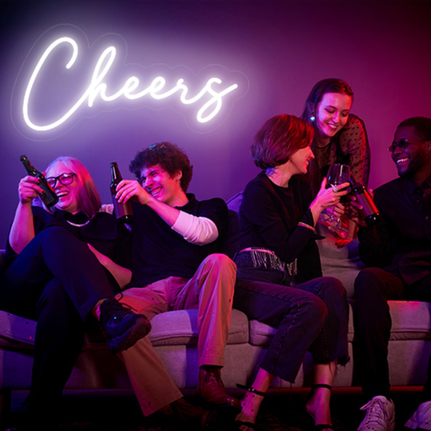 Led Neon Cheers Sign | Shineneon