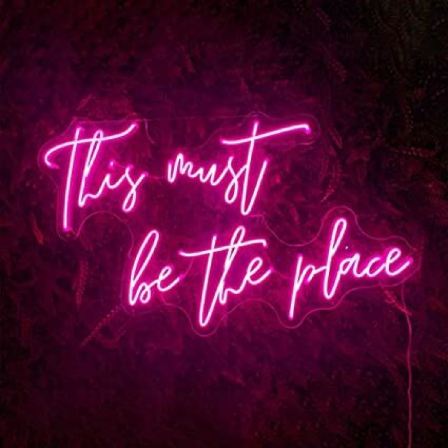 Led Neon Sign This Must Be The Place Sign Led Neon Signs | Shineneon
