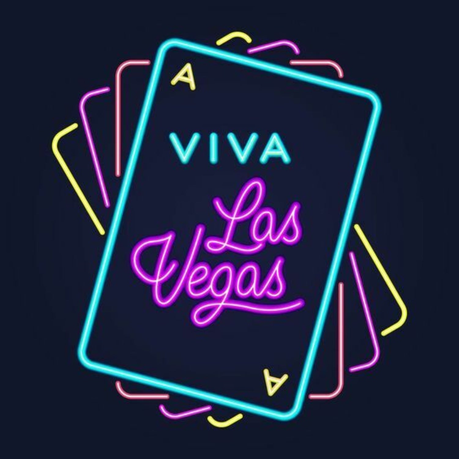 Led Neon Signs Las Vegas Card Pattern Neon Lights | Shineneon