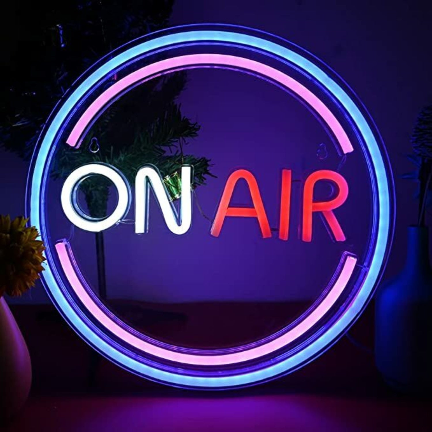Led On Air Neon Signs Wall Decor For Podcasts Studios | Shineneon