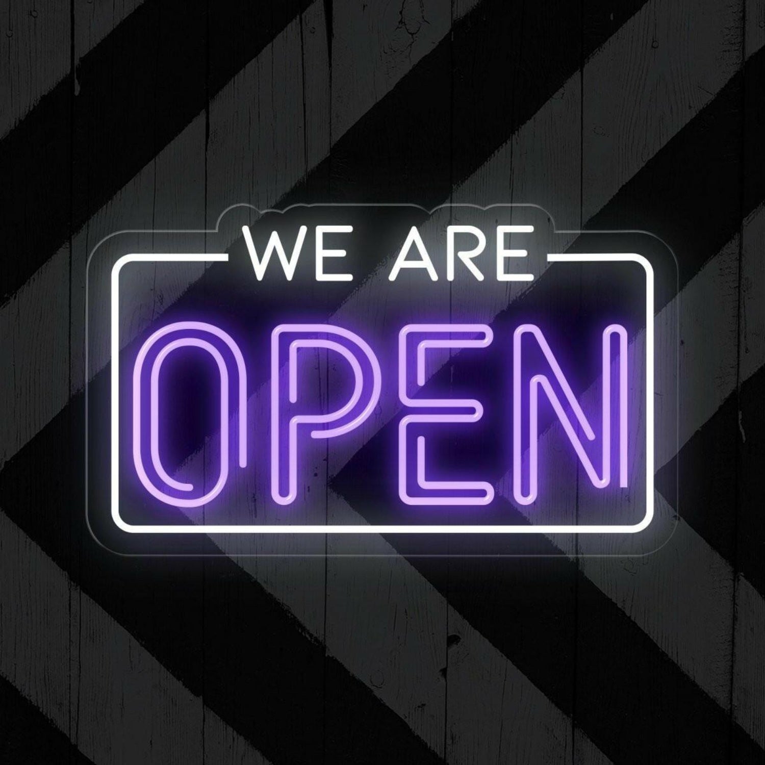 Led We Are Open Led Neon Sign Business Window Signage | Shineneon