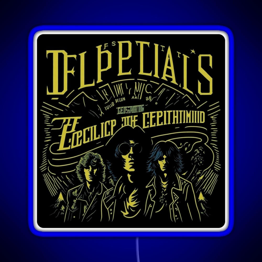 Led Zepelin Rgb Neon Sign