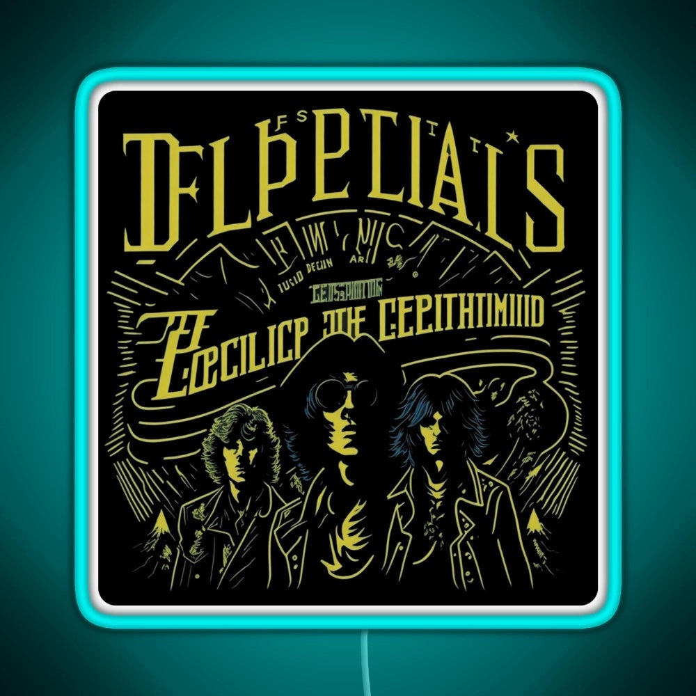 Led Zepelin Rgb Neon Sign