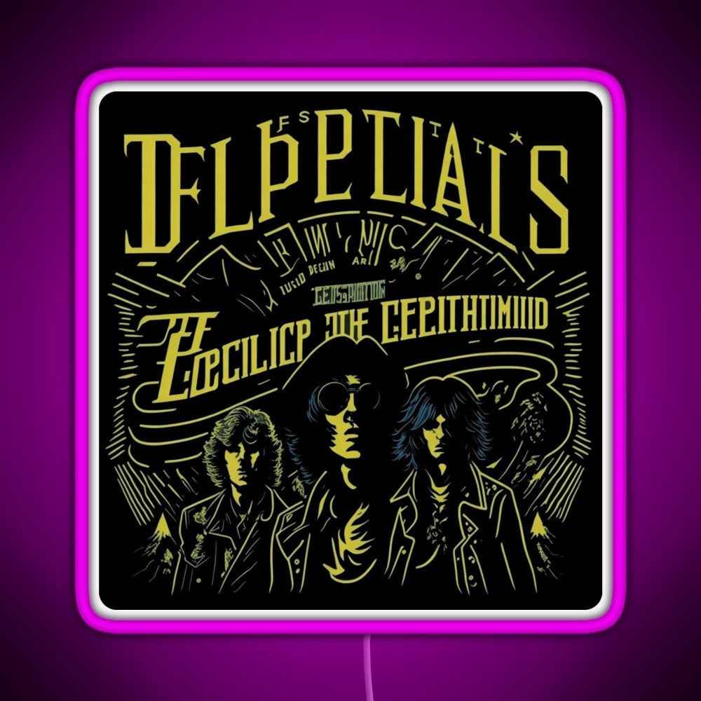 Led Zepelin Rgb Neon Sign