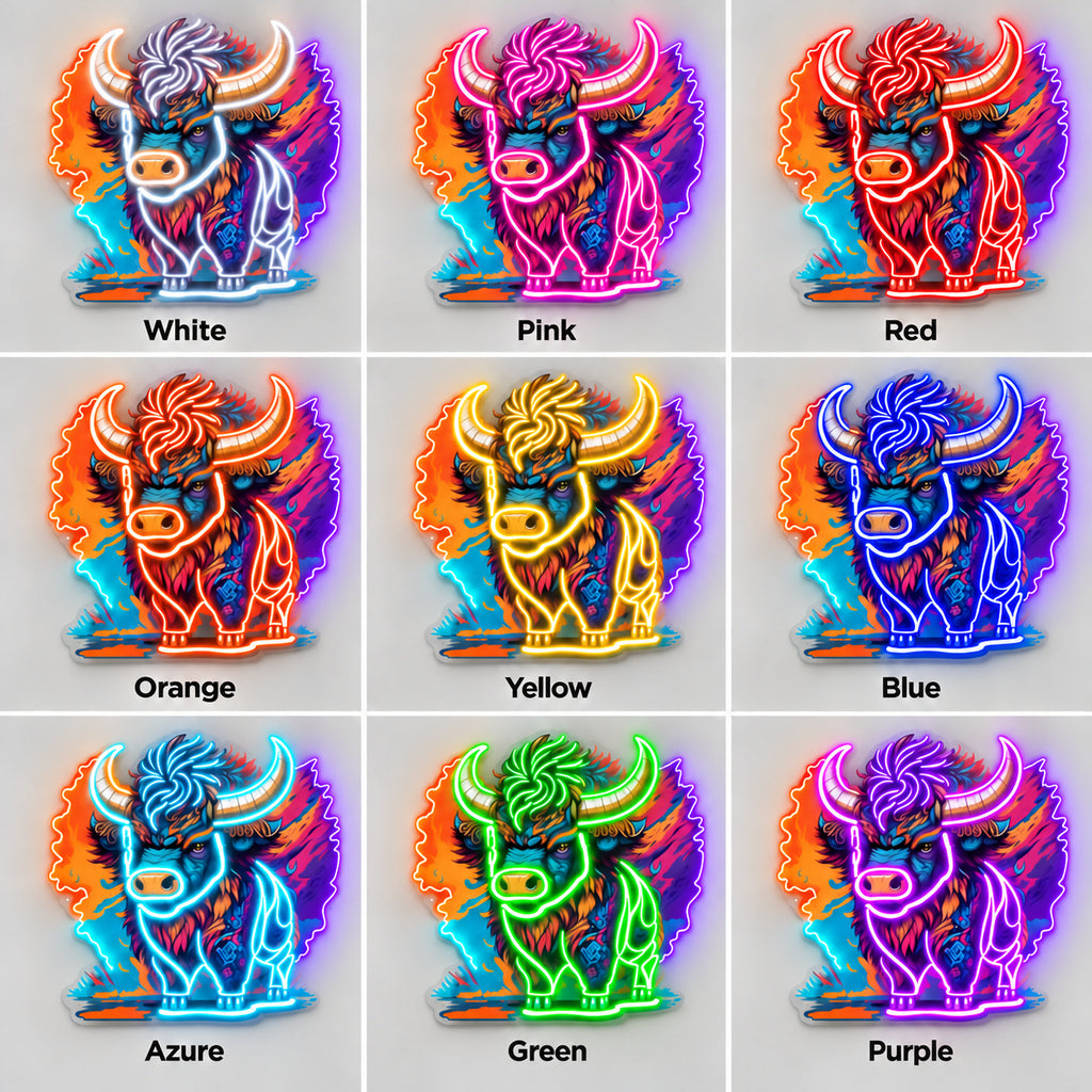Mystic Bison LED Neon Sign — original product image 04