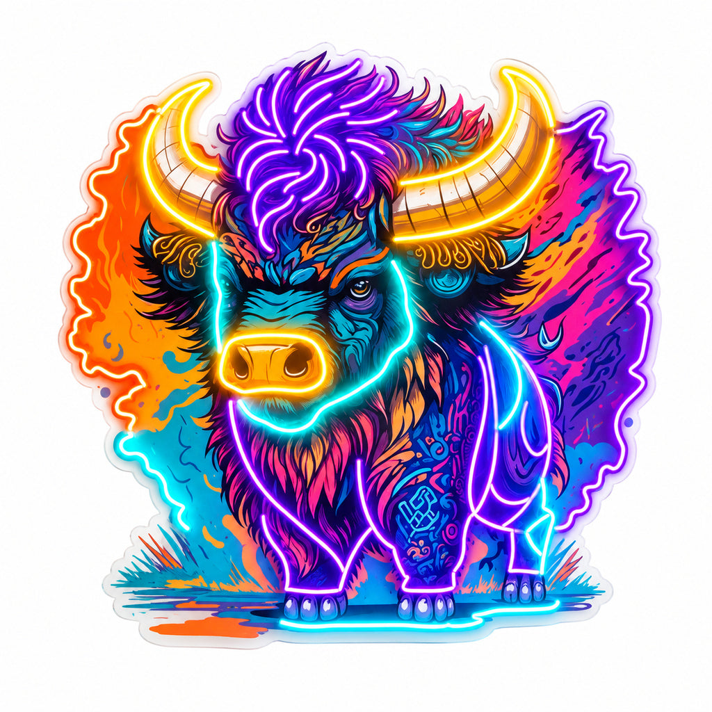 Mystic Bison LED Neon Sign — original product image 06