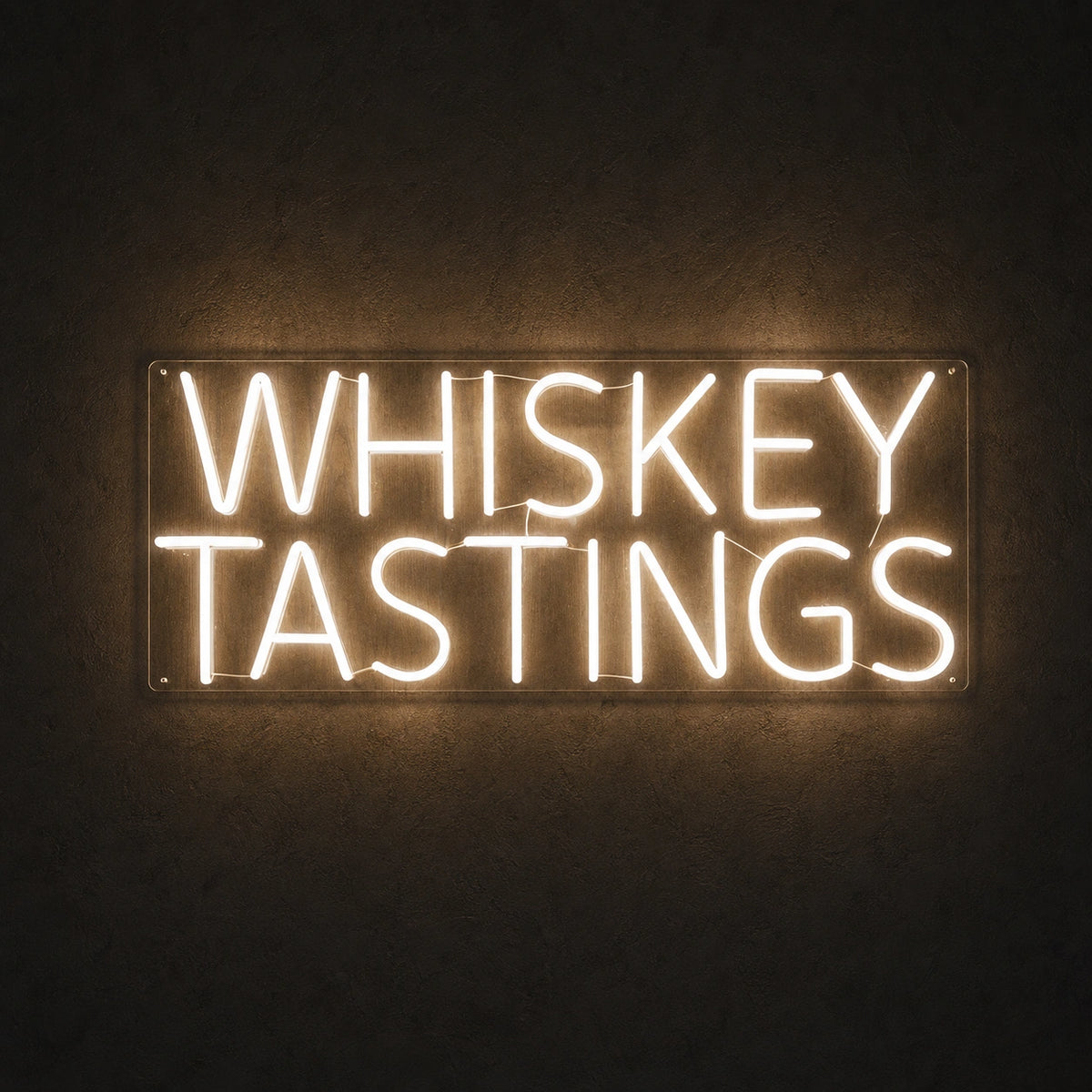 whiskey tastings led neon sign — original product image 01