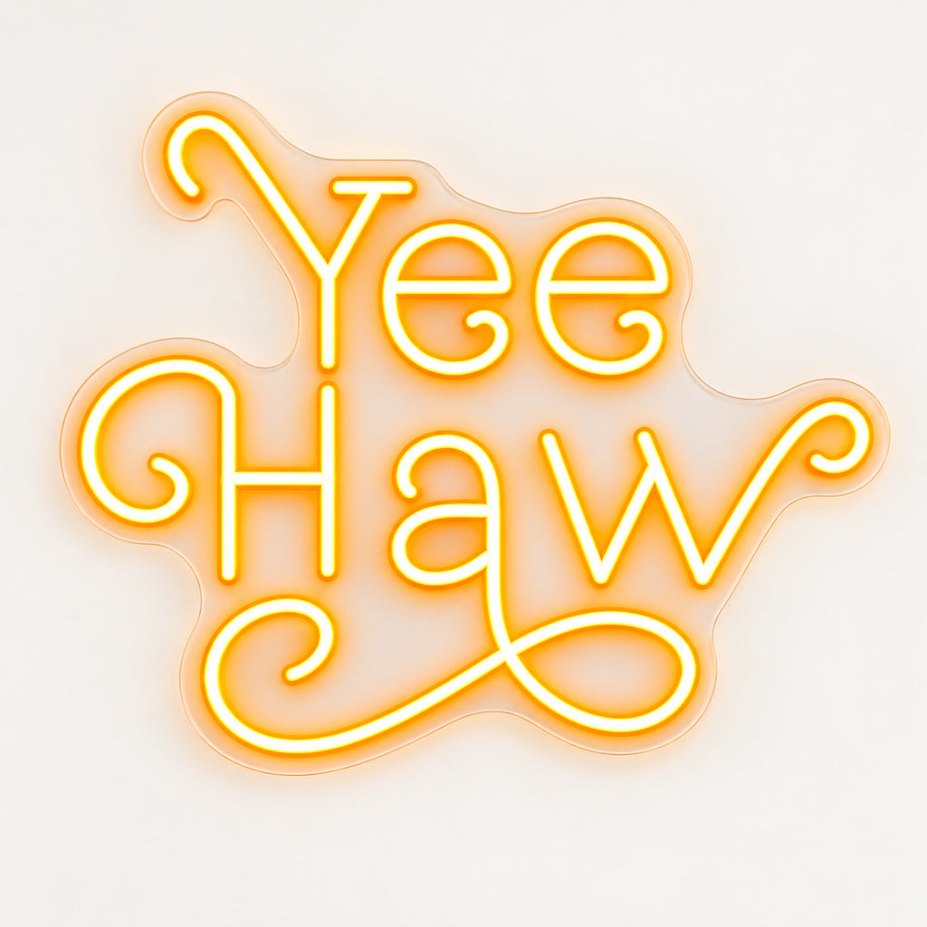 Yeehaw Western Room LED Neon Sign — original product image 06