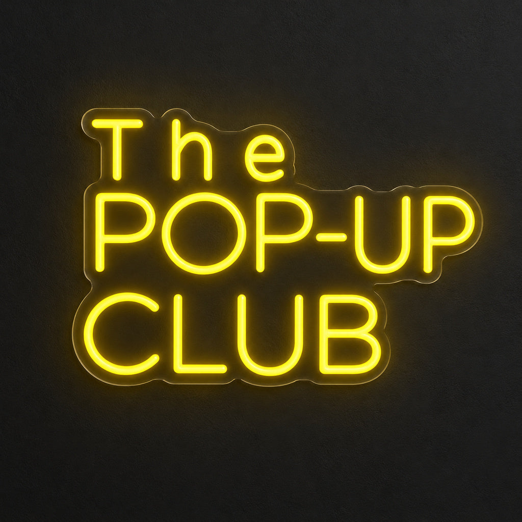 The Pop-Up Club LED Neon Sign main product image