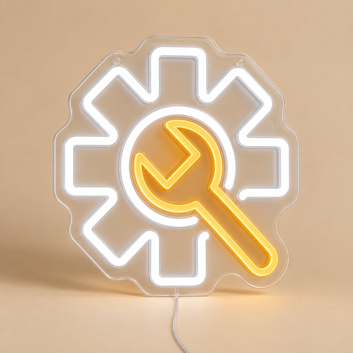 Industrial Gear LED Neon Sign image 06