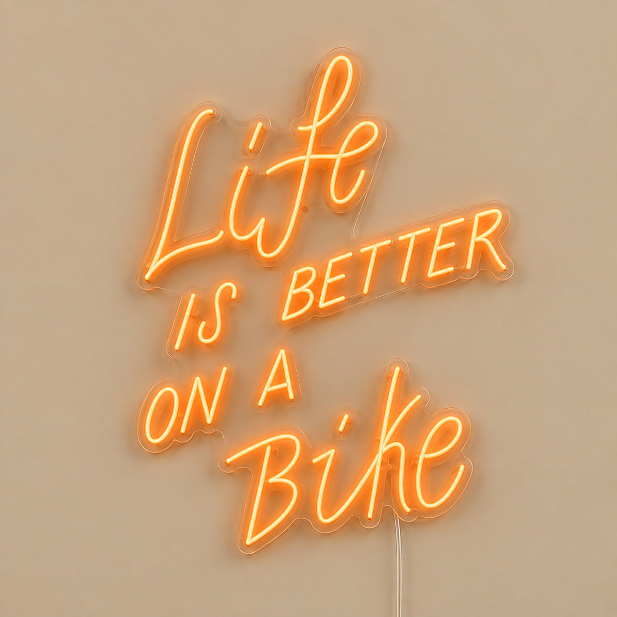 Life Is Better On A Bike LED Neon Sign image 06