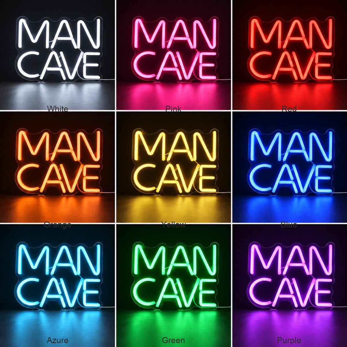 Man Cave LED Neon Sign Garage Neon Sign image 04