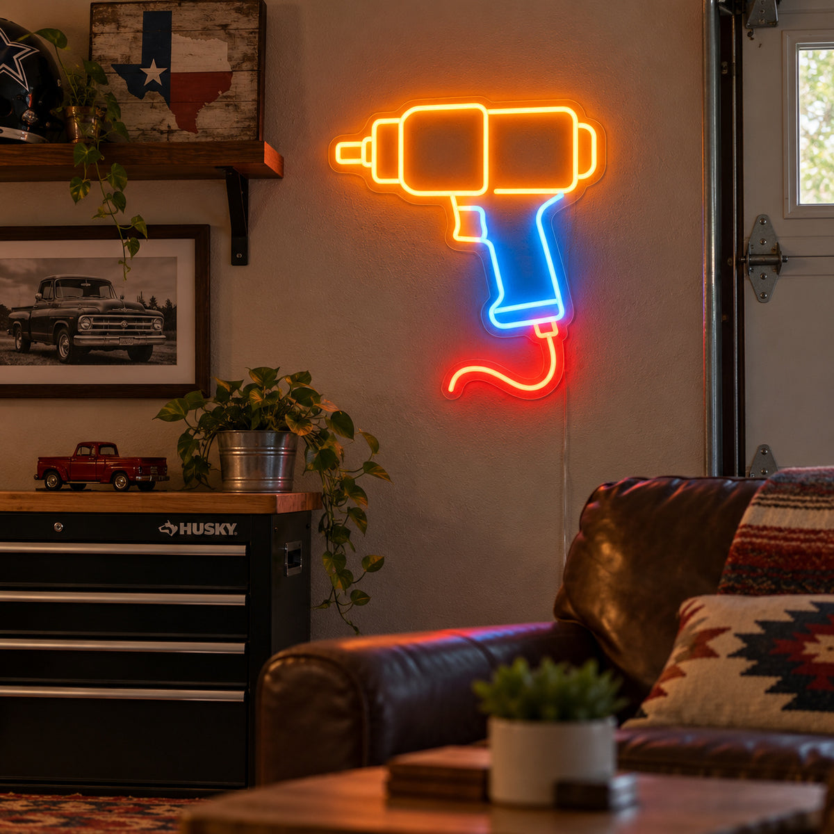 Pneumatic Wrench LED Neon Sign image 03