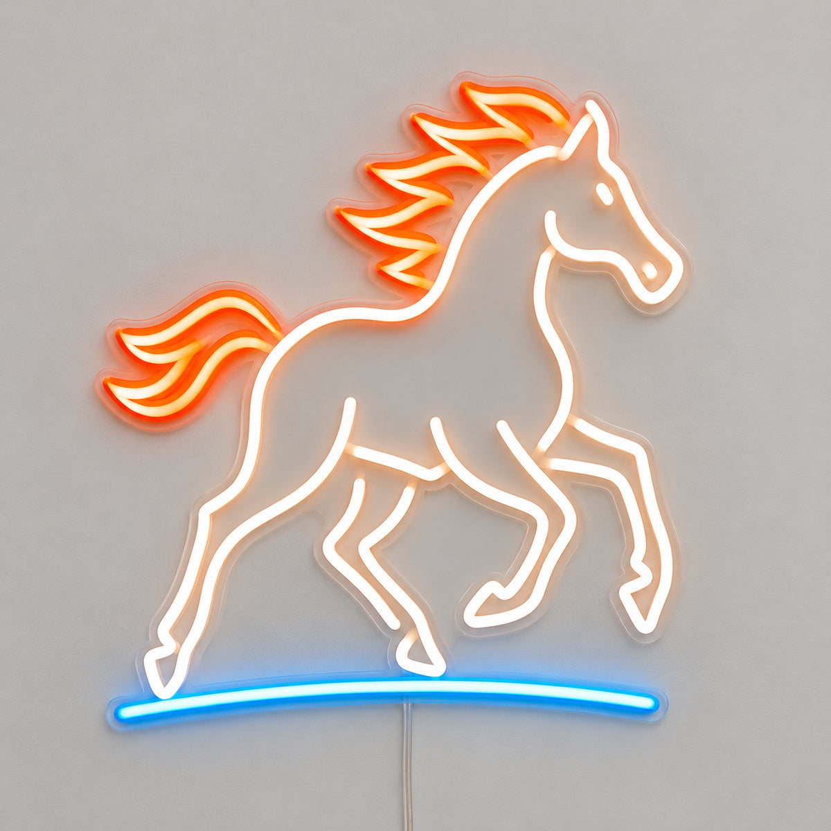 Ranch Horse Vintage LED Neon Sign Garage Neon Sign image 06