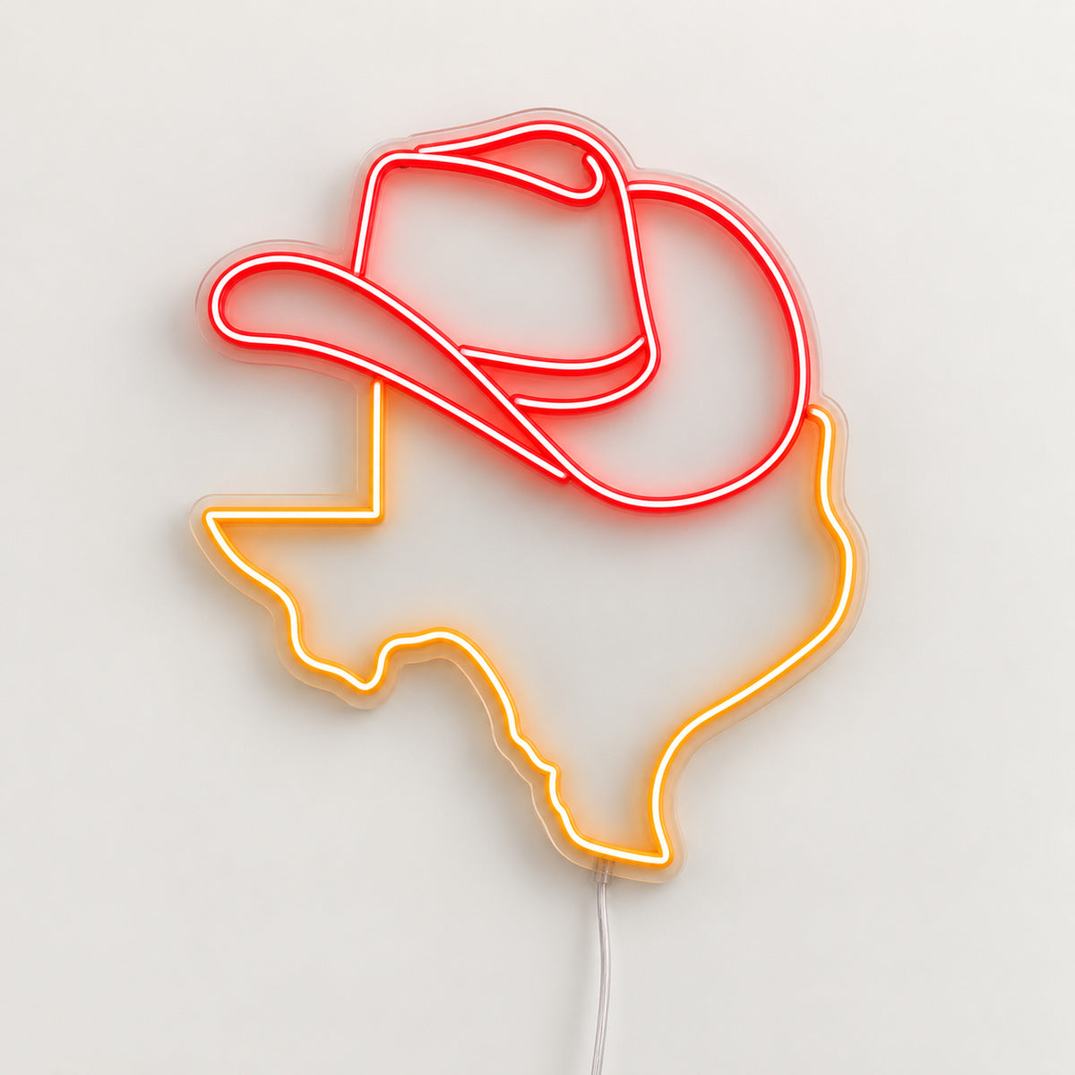 Texas Word Vintage LED Neon Sign Garage Neon Sign image 06