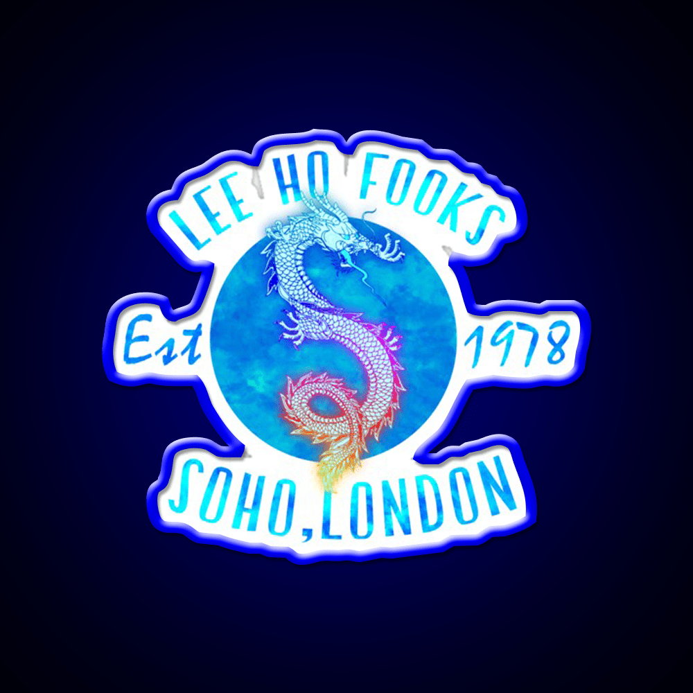 Lee Ho Fooks Dragon London Asian Cultural Led Neon Sign Rgb Color - Shineneon