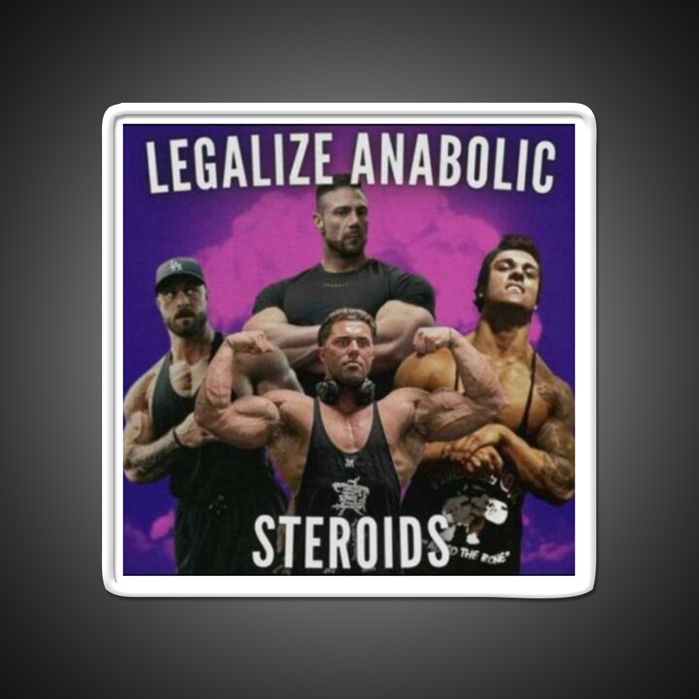 Legalize Anabolic Steroids Gym Fitness Led Neon Sign Rgb Color