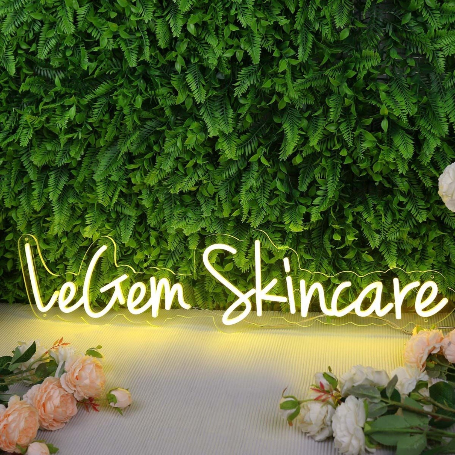 Legem Skincare Yellow Led Neon Sign - Shineneon