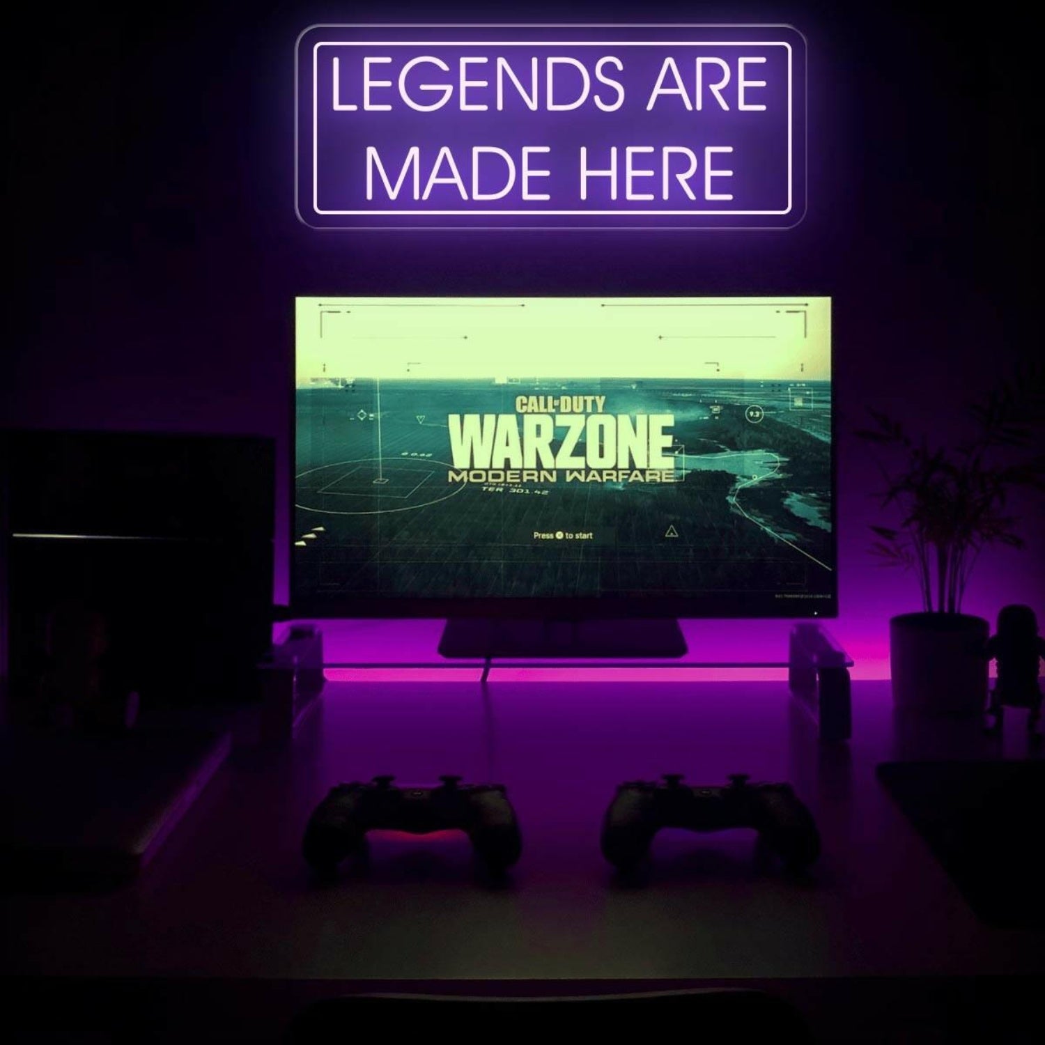 Legends Are Made Here Led Neon Sign | Shineneon