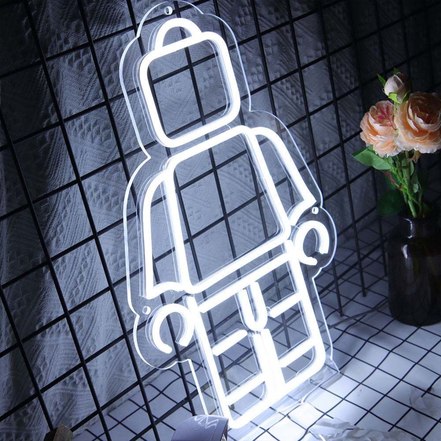 Lego Man Led Neon Sign For Fun And Playful Spaces | Shineneon