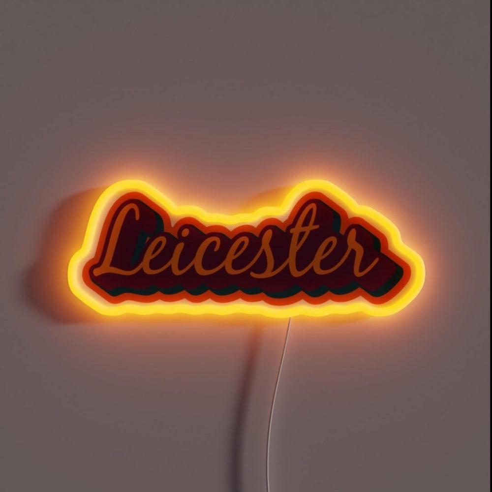 Leicester Nc Asheville Wnc Rgb Led Neon Sign