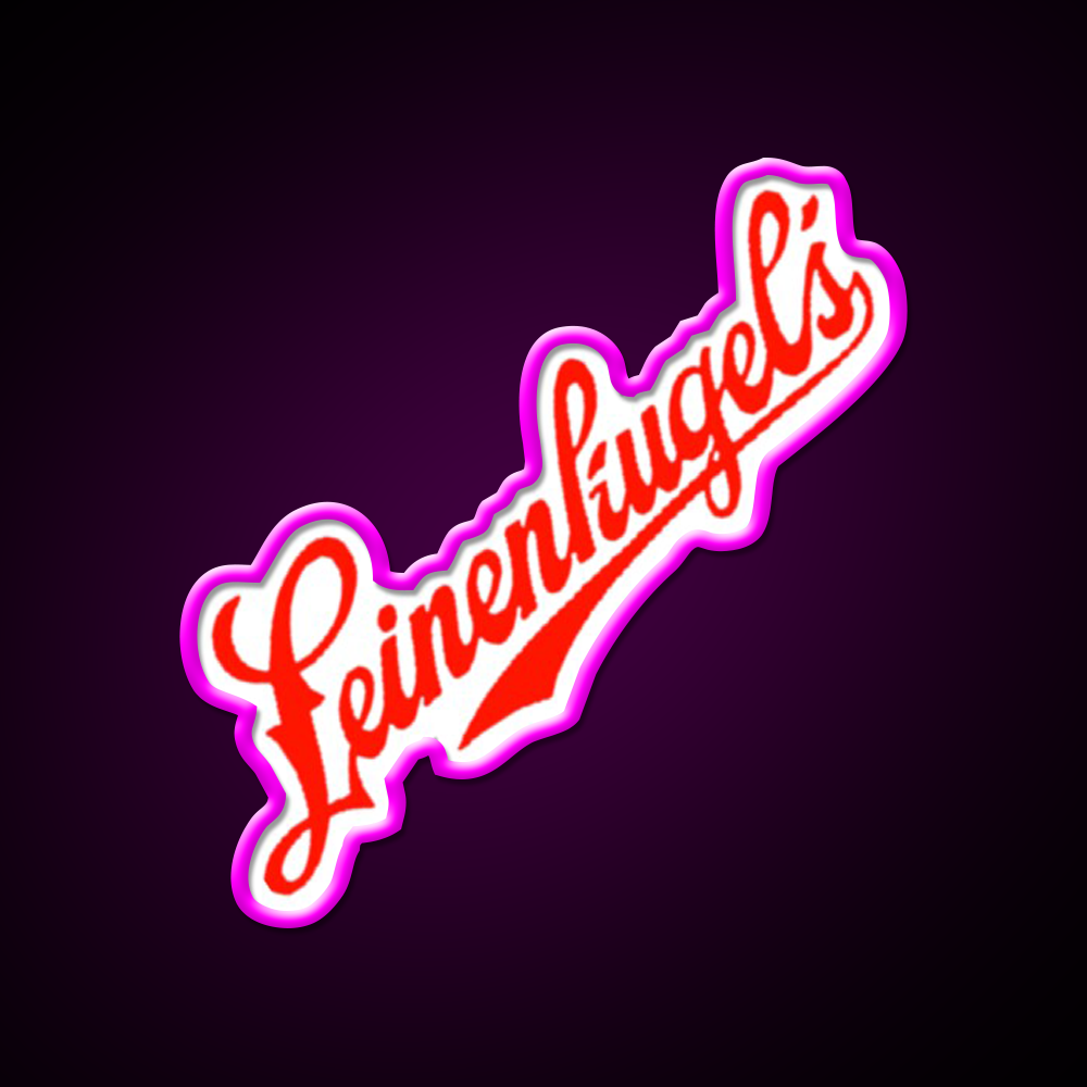 Leinenkugels Beer Red Beer Bar Decor Led Neon Sign Rgb Color - Neon sign mounted on wall in room