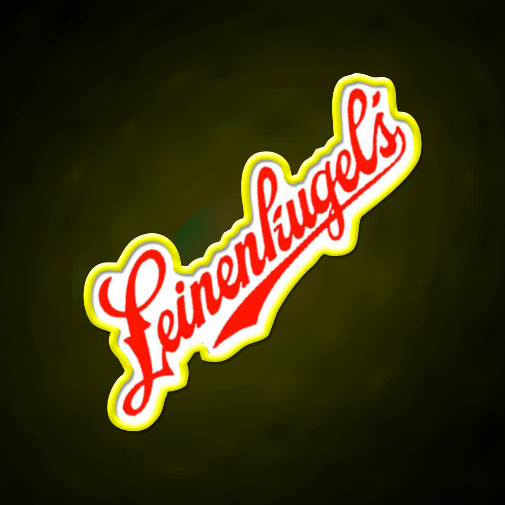 Leinenkugels Beer Red Beer Bar Decor Led Neon Sign Rgb Color - Custom LED neon sign front view