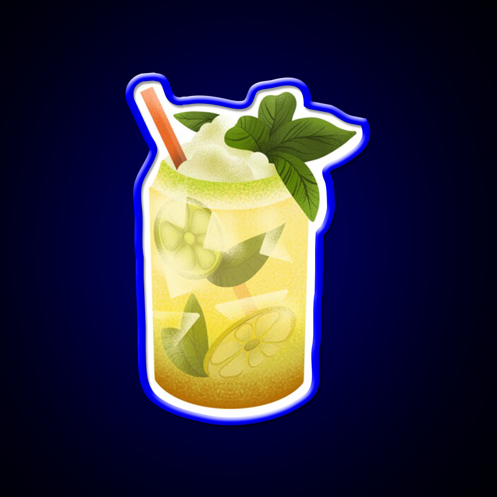 Lemon Cocktail Bar Decor Led Neon Sign Rgb Color - LED neon sign view 5