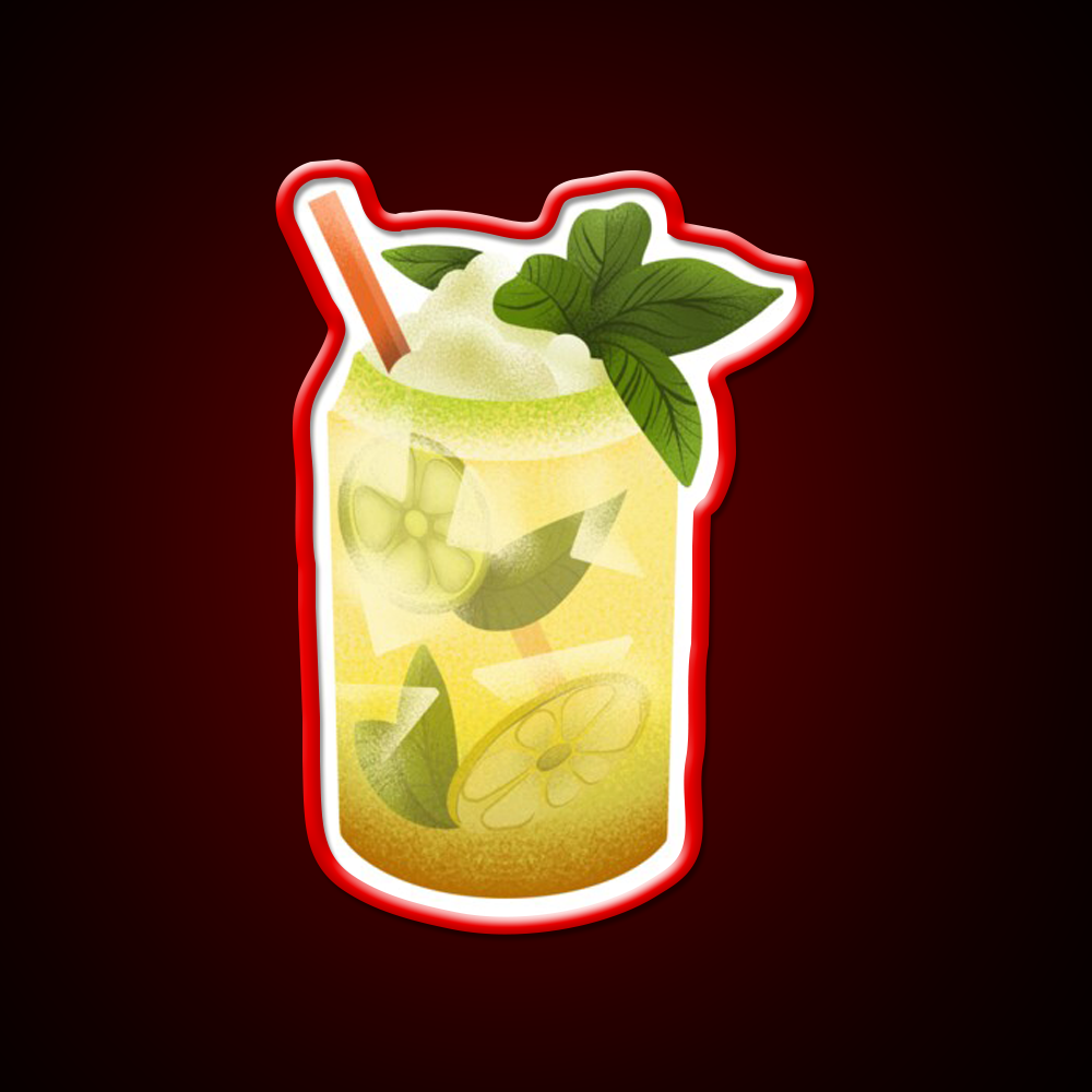 Lemon Cocktail Bar Decor Led Neon Sign Rgb Color - LED neon sign view 10