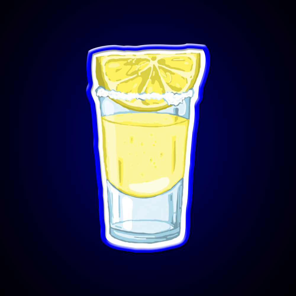 Lemon Drop Shot Cocktail Bar Decor Led Neon Sign Rgb Color - LED neon sign view 5