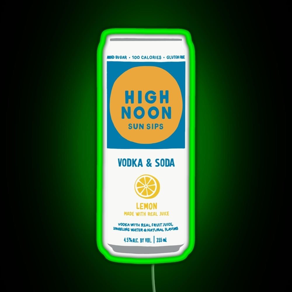 Lemon High Noon Rgb Led Neon Sign Pop Wall Art - Shineneon