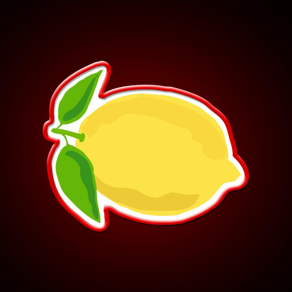 Lemon Snack Food Led Neon Sign Rgb Color - Shineneon