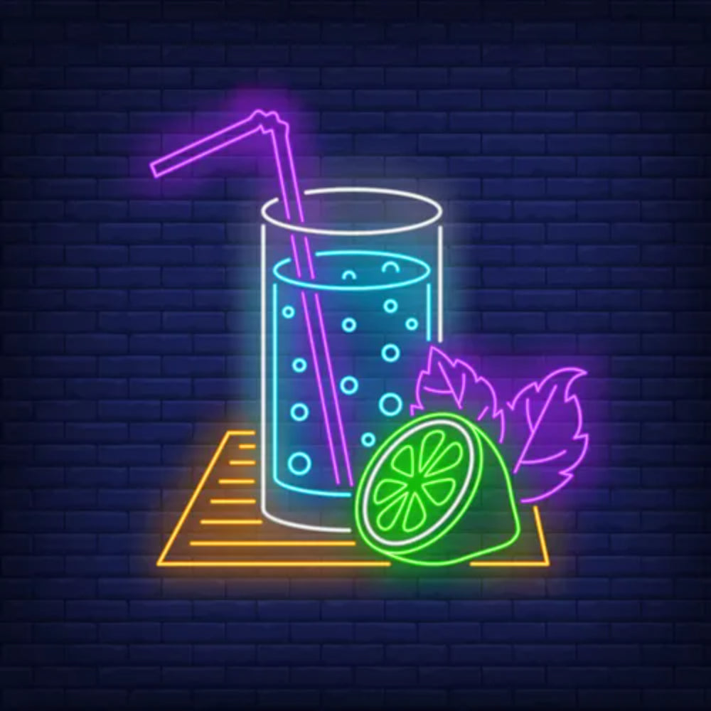 Lemonade Glass Led Neon Sign | Shineneon