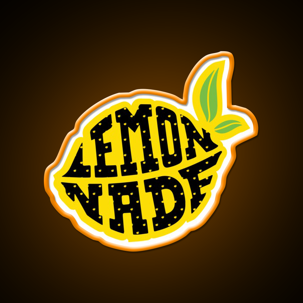 Lemonade Hemp Inspired Green Leaf Led Neon Sign Rgb Color - LED neon sign view 6