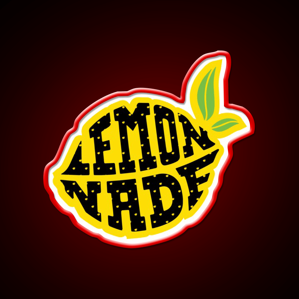 Lemonade Hemp Inspired Green Leaf Led Neon Sign Rgb Color - Shineneon