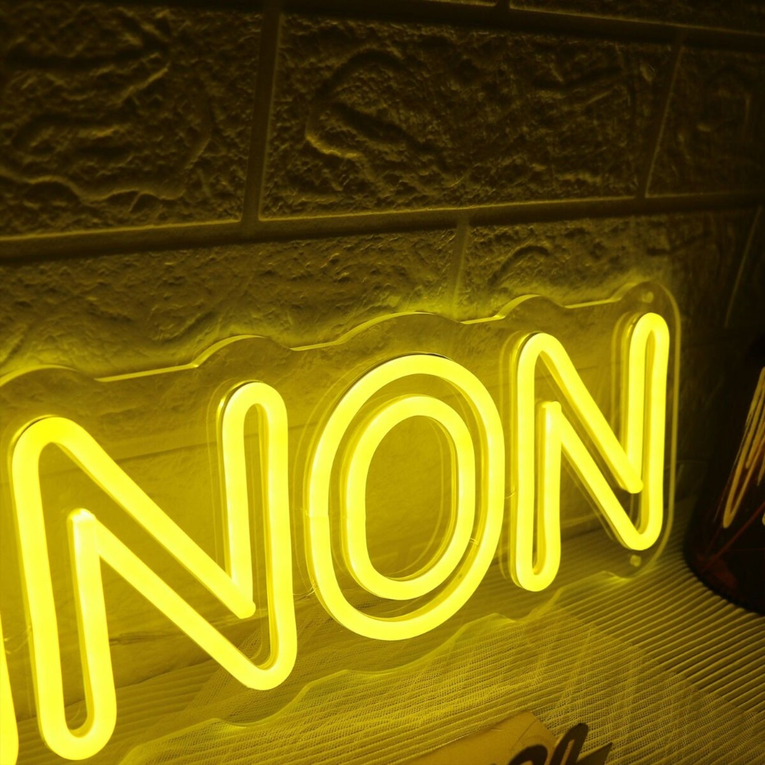 Lennon Yellow Led Neon Sign - Shineneon