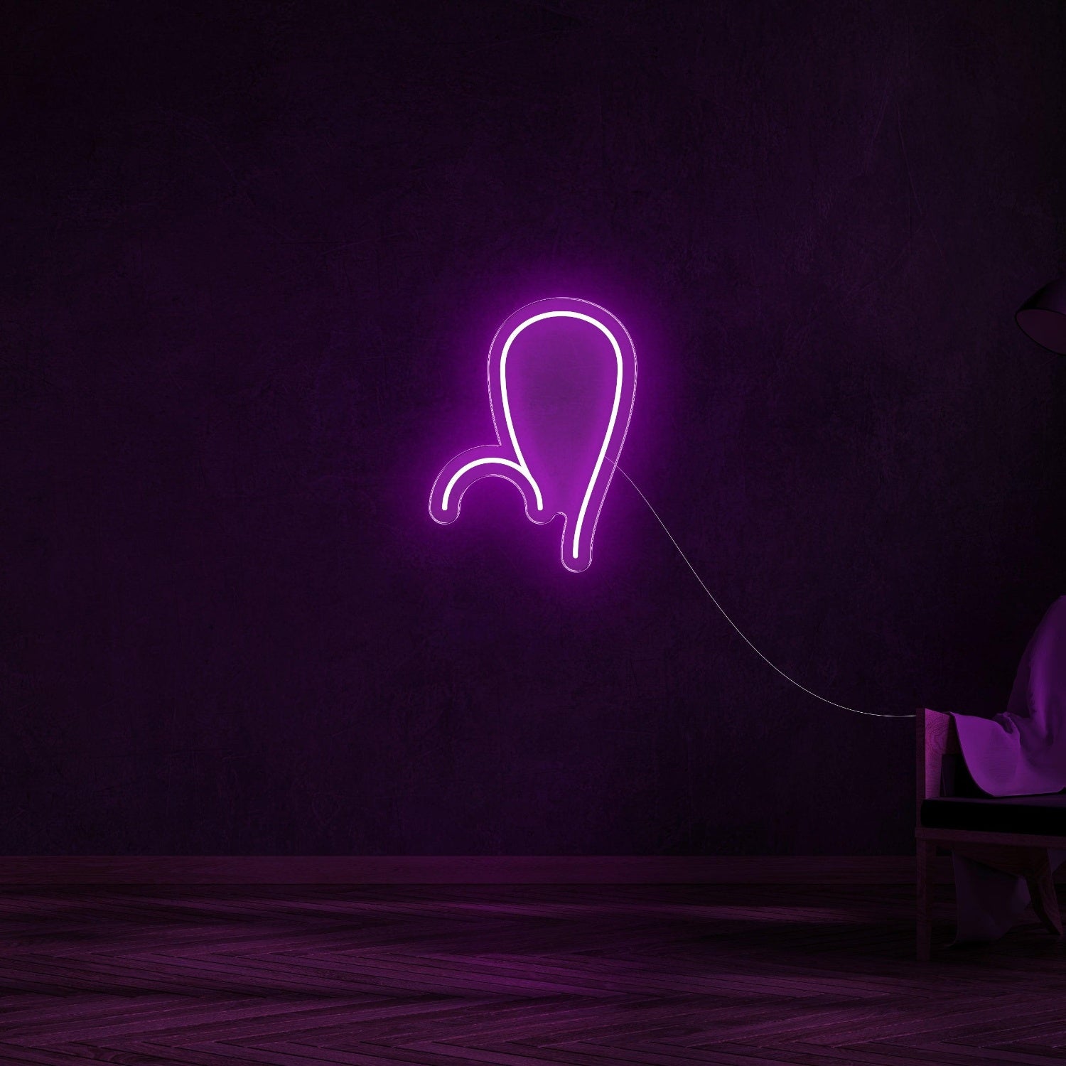 Leo Star Pink Heart Drip Led Neon Sign For Home Studio Cafe Decor | Shineneon