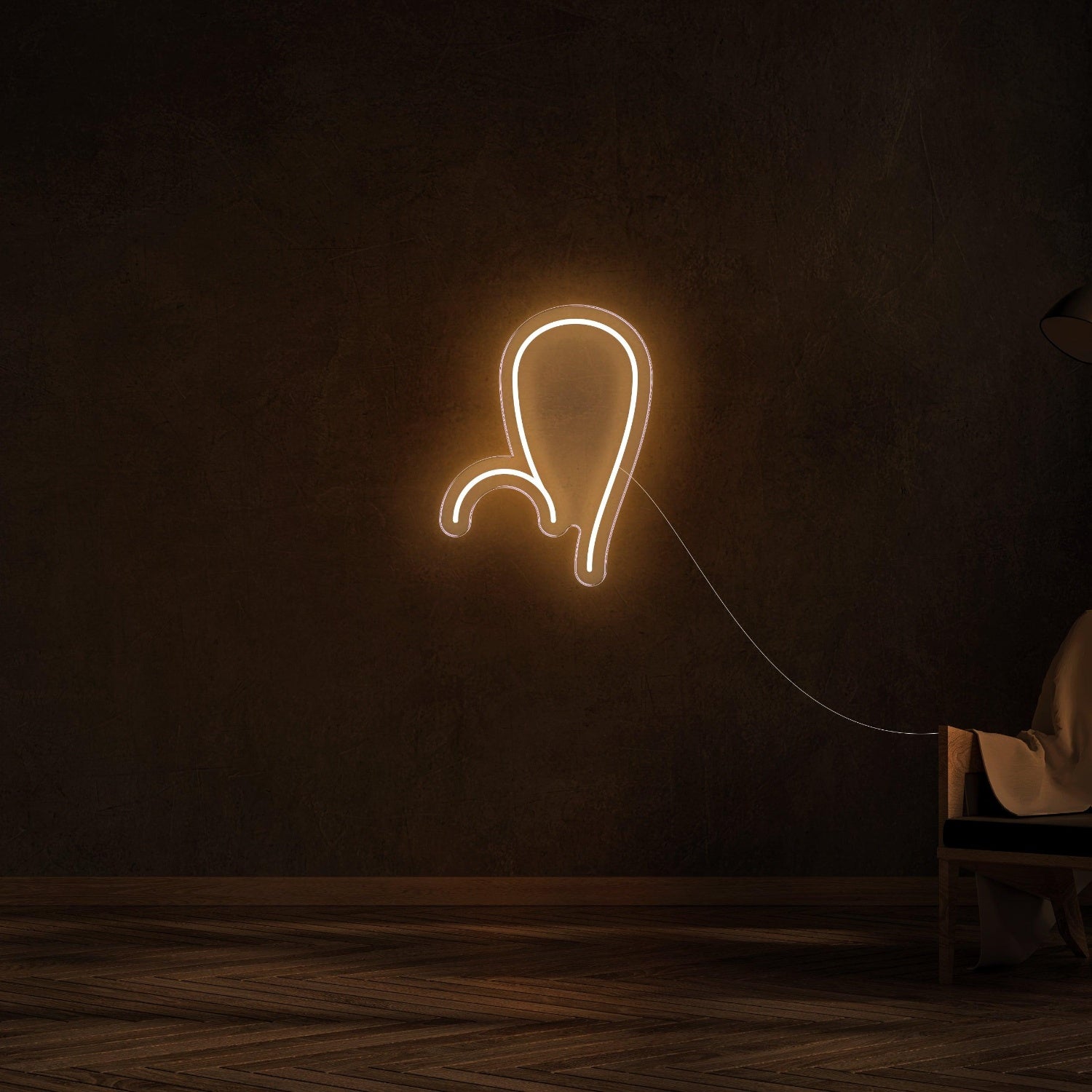 Leo Star Pink Heart Drip Led Neon Sign For Home Studio Cafe Decor | Shineneon