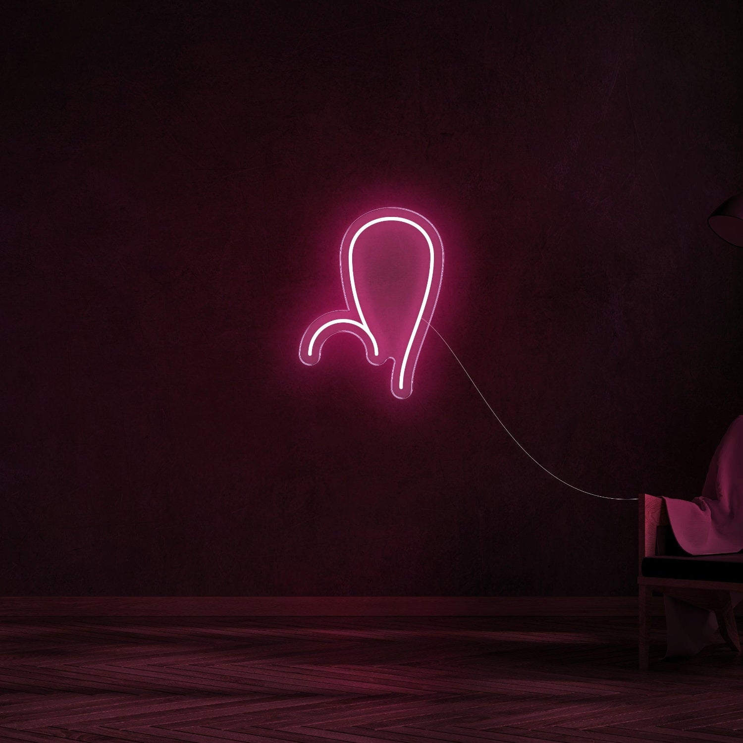 Leo Star Pink Heart Drip Led Neon Sign For Home Studio Cafe Decor | Shineneon